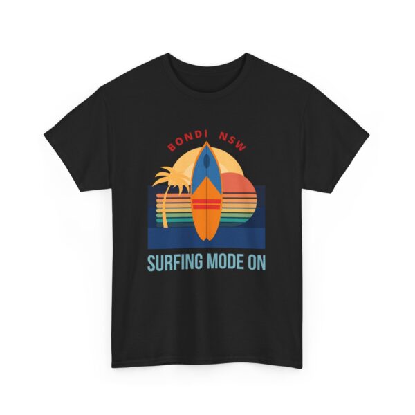 Bondi Beach T Shirt, Summer Surfing Gift, Surfboard Tee, Beach Surf Vibes, Sydney Australia Beaches - Image 4