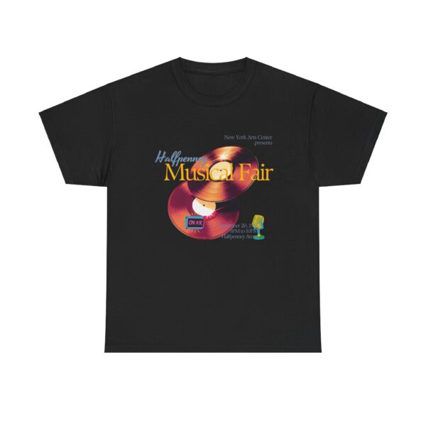 Vintage Music Tee, Tshirt, Musical Fair, Shirt, Retro - Image 4