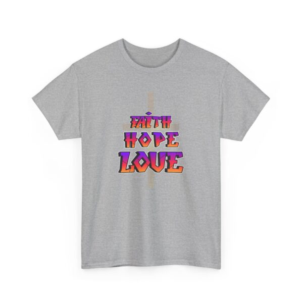 Copy of Faith Hope Love, The Cross Tshirt, Christian shirt, Christianity Tee, Christian Inspirational, Gift For Her, Gift For Him, - Image 11
