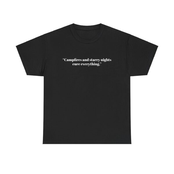 Campfires Starry Nights Unisex Tee - Image 4