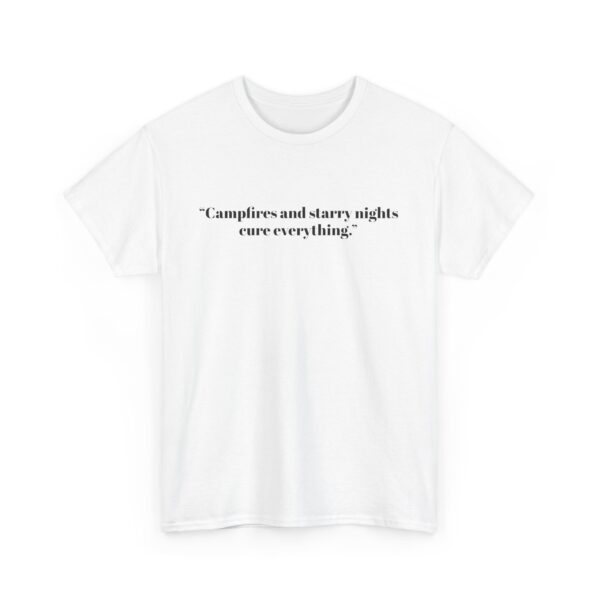 Campfires Starry Nights Unisex Tee - Image 2